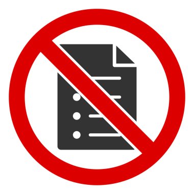 Düz Raster Listesiz Sayfa Simgesi