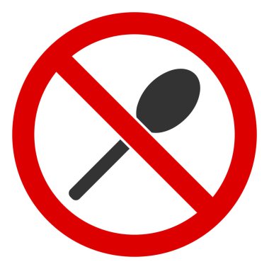 Düz Raster Kaşık Simgesi Yok