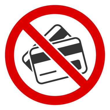 Düz Raster Bankacılık Kartları Simgesi Yok