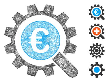 Doğrusal Euro Arama Seçenekleri Vektör Ağı