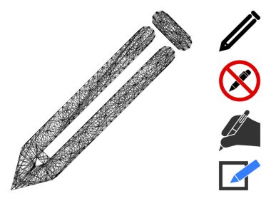 Yumurtadan Çıkan Kalem Vektörü Ağı