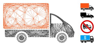 Net Sevkiyat Araba Vektör Ağı