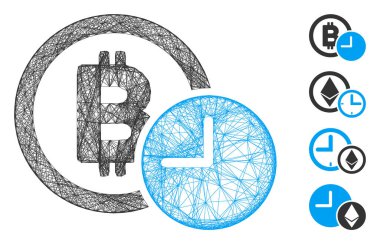 Yumurtadan Çıkan Bitcoin Kredi Saati Vektör Ağı