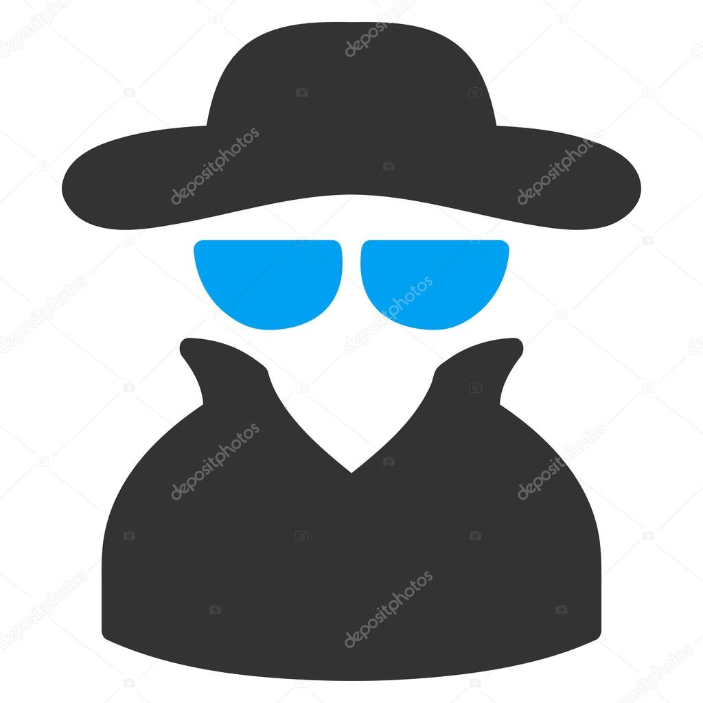 Spy icon from Business Bicolor Set