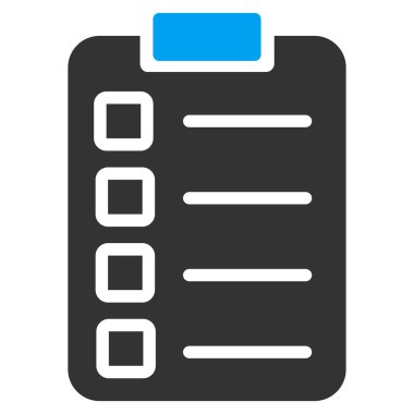 Görev simgesi iş Bicolor kümesi'nden test