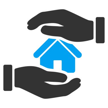 Realty sigorta simgesinden iş Bicolor ayarla