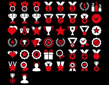 Yarışma ve ödüller simgeler