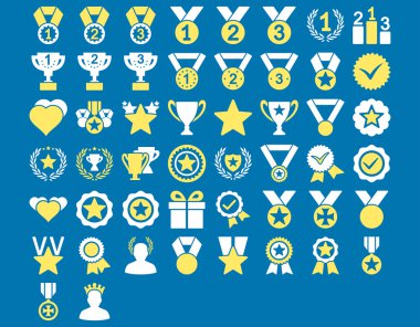 Yarışma ve ödüller simgeler