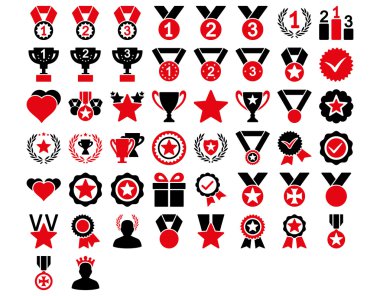 Yarışma ve ödüller simgeler