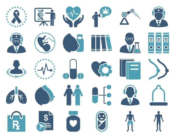 Medical Icon Set — Stock Vector