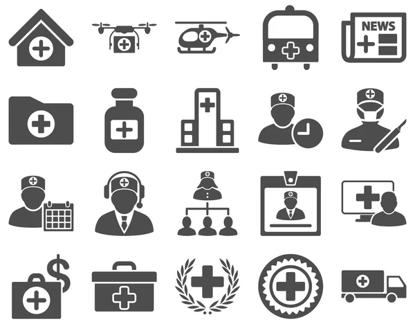 Medical icon set — Stock Vector