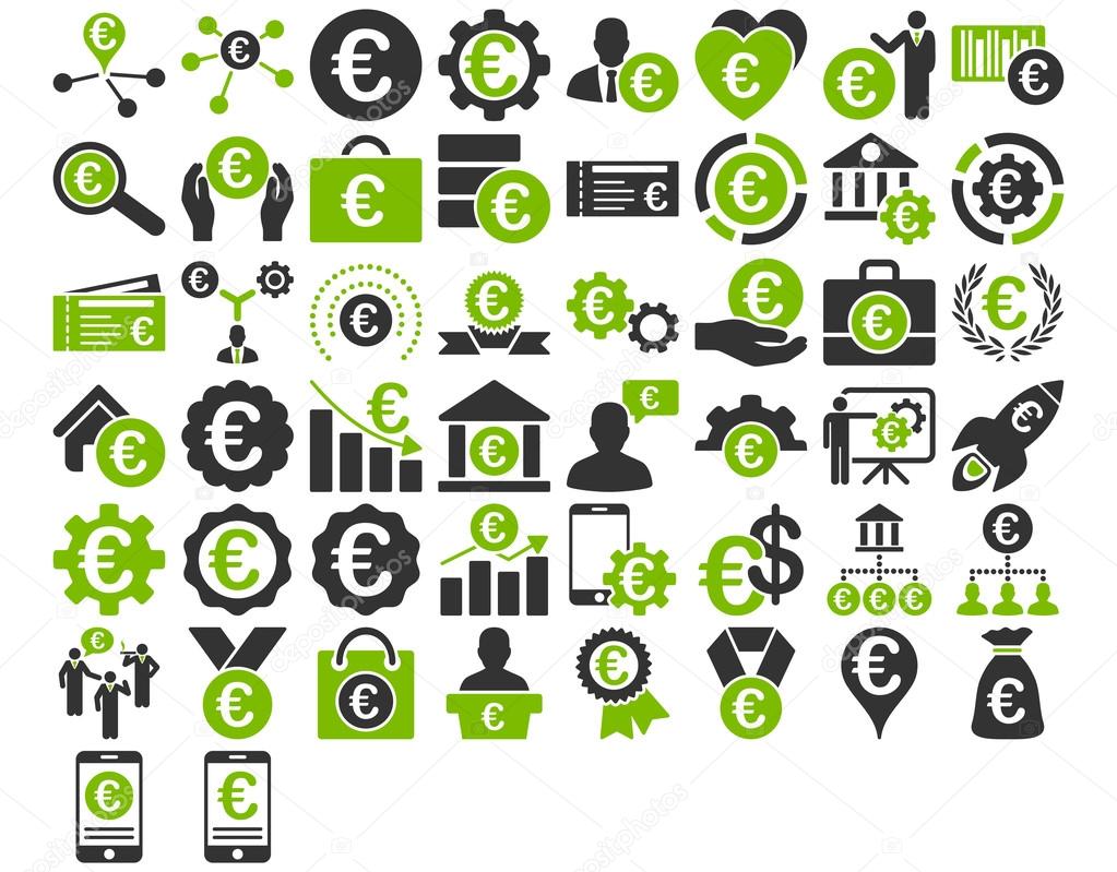 Euro Business Icons