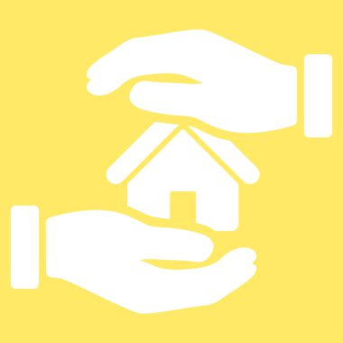 Realty sigorta simgesinden iş Bicolor ayarla