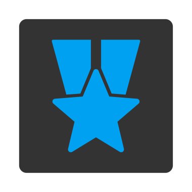 Ödülü Overcolor düğmeleri kümesi'nden yıldız madalya simgesi