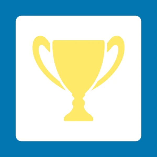 Иконка кубка из Наградных кнопок OverColor Set — стоковое фото
