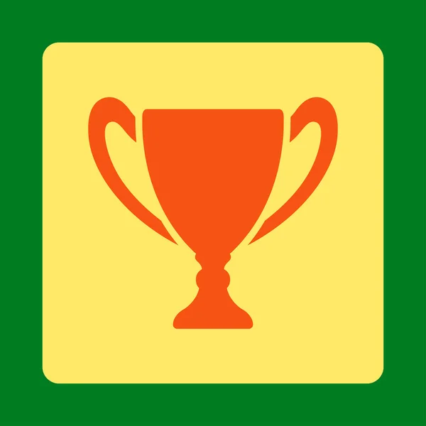 Cup-icoon uit Award knoppen Overcolor instellen — Stockfoto
