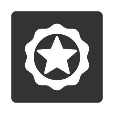 Ödülü mühür simgesini Ödülü düğmeleri Overcolor ayarla.