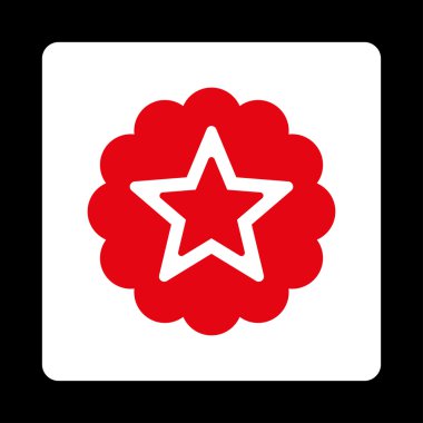 Ödülü Set düğmeleri Overcolor sigorta primi simgesinden