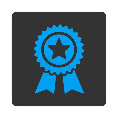 Ödülü Set düğmeleri Overcolor garanti simgesinden