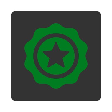 Ödül Mühür Ödülü düğmeleri Overcolor ayarla simgesini