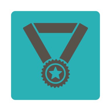 Kazanan madalya simgesini Ödülü düğmeleri Overcolor ayarla.