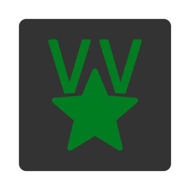 Zafer simgesi Ödülü Overcolor düğmeleri kümesi'nden