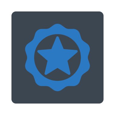 Ödülü mühür simgesini Ödülü düğmeleri Overcolor ayarla.