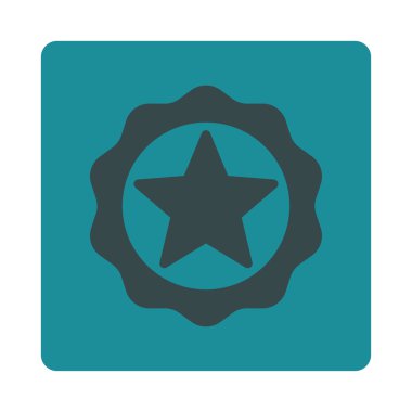 Ödülü mühür simgesini Ödülü düğmeleri Overcolor ayarla.