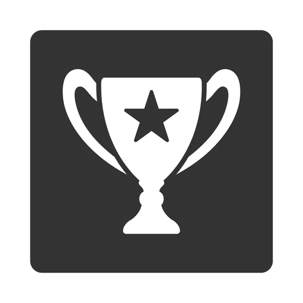 Ícone de troféu de botões de prêmio OverColor Set —  Vetores de Stock