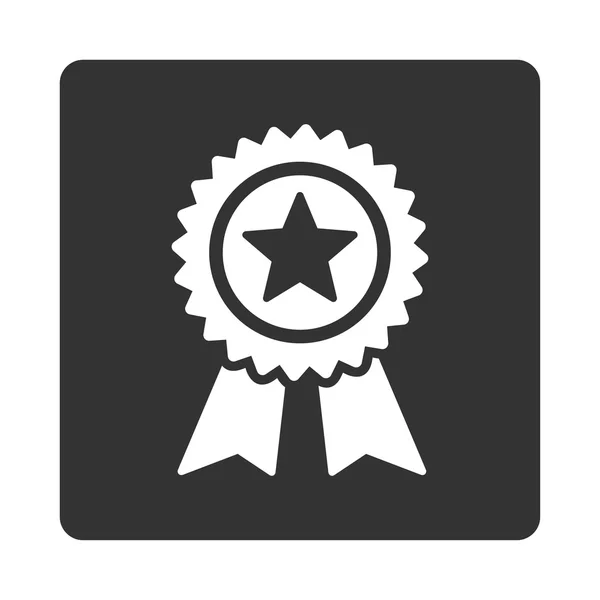 Gwarancja ikona z Nagroda przyciski Overcolor zestaw — Wektor stockowy