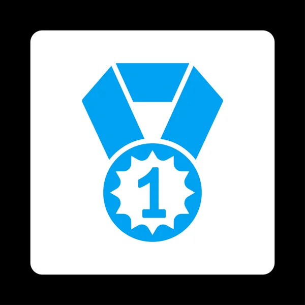 Icône de première place des boutons de récompense OverColor Set — Image vectorielle