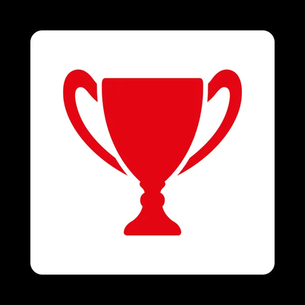 Кубок ікона з премії кнопки Overcolor встановити — стоковий вектор