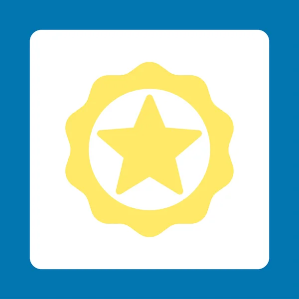 Icône de sceau de récompense des boutons de récompense OverColor Set — Image vectorielle