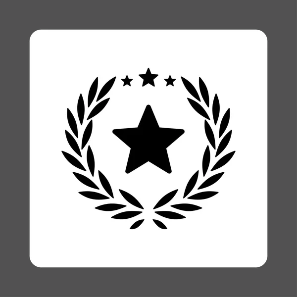 Hrdý ikona z ocenění tlačítka Overcolor Set — Stockový vektor