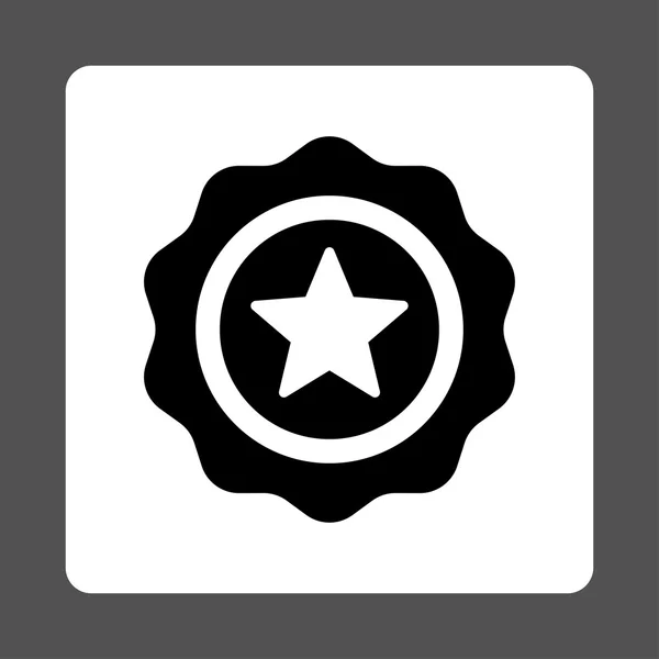 Icône de sceau de récompense des boutons de récompense OverColor Set — Image vectorielle
