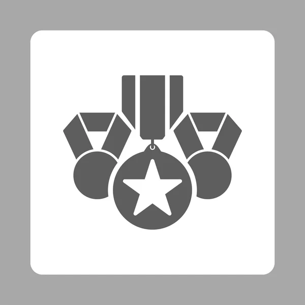 Auszeichnungssymbol aus Auszeichnungstasten Überfarbensatz — Stockvektor