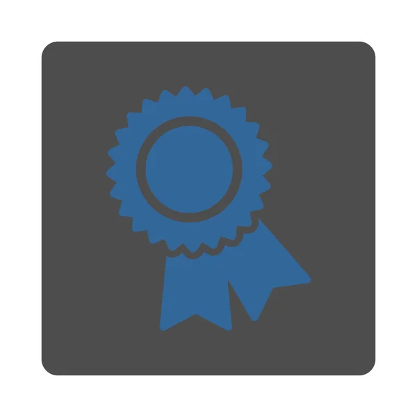 Certifiering-ikonen från Award knapparna Overcolor in — Stock vektor