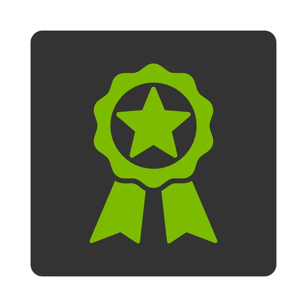 Ícone de prêmio de botões de prêmio OverColor Set —  Vetores de Stock