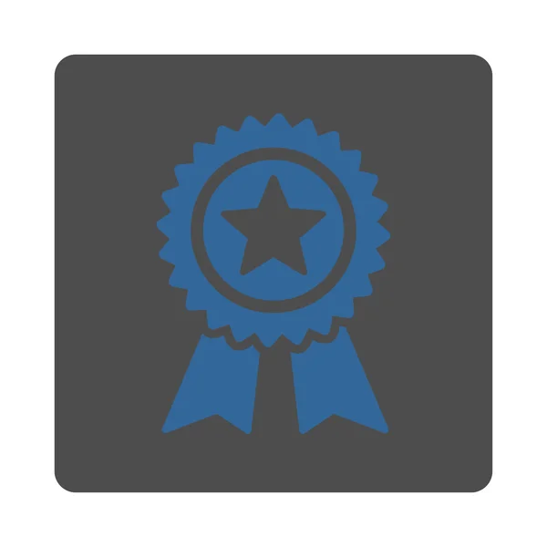 Garantera ikonen från Award knapparna Overcolor in — Stock vektor