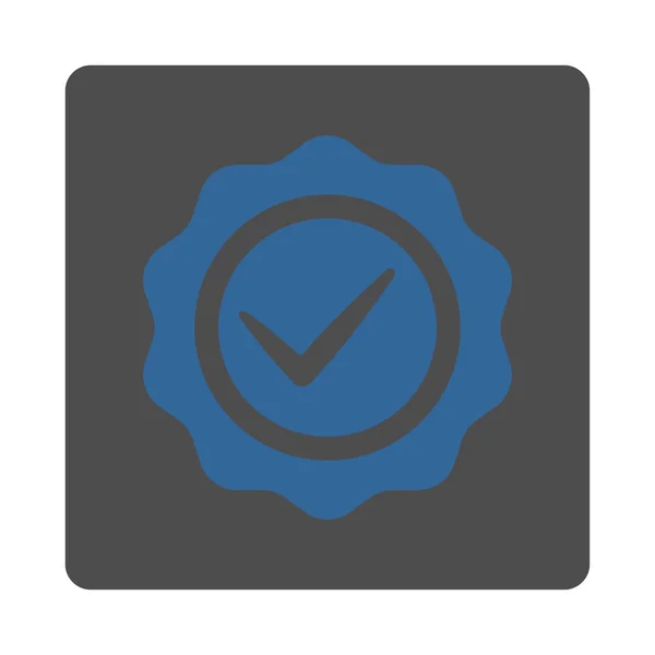 Действующая иконка из Наградных кнопок OverColor Set — стоковый вектор