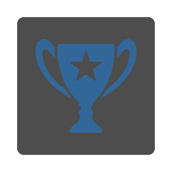 Иконка трофея из Наградных кнопок OverColor Set — стоковый вектор