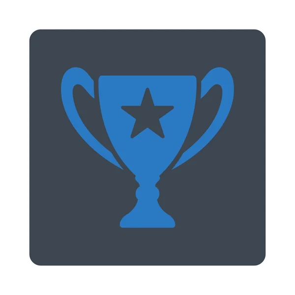 Trofee icoon uit Award knoppen Overcolor instellen — Stockvector