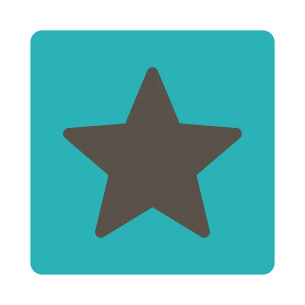 Icona stella da Pulsanti premio OverColor Set — Vettoriale Stock