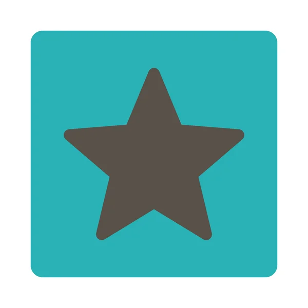 Icono estrella de botones de premio OverColor Set — Vector de stock