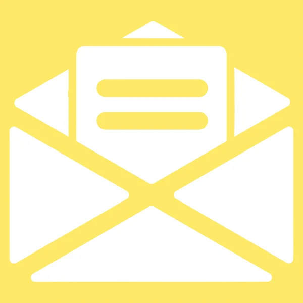 Offenes Mail-Symbol aus Business-Bicolor-Set — Stockvektor