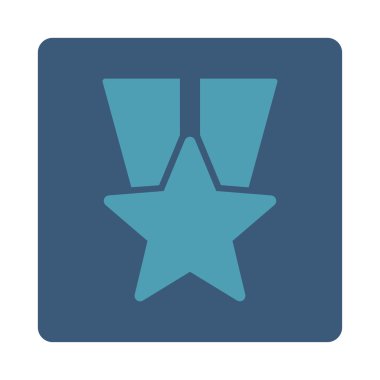 Ödülü Overcolor düğmeleri kümesi'nden yıldız madalya simgesi