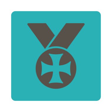 Malta madalya simgesi Ödülü Overcolor düğmeleri kümesi'nden