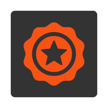 Ödül Mühür Ödülü düğmeleri Overcolor ayarla simgesini