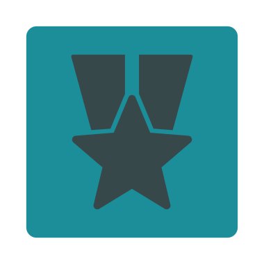 Ödülü Overcolor düğmeleri kümesi'nden yıldız madalya simgesi