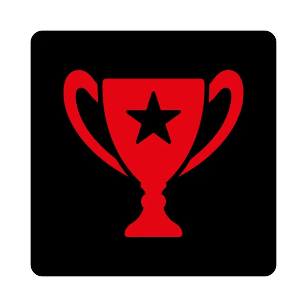 Trophy icon from Award Buttons OverColor Set — Stock Photo, Image